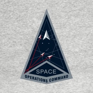 Space Operations Command Logo T-Shirt